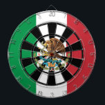 Flagge der multi Ring-Kunst Mexikos Dartscheibe<br><div class="desc">Ein fantastischer Dartboard für den Liebhaber der coolen Dartboards und der mexikanischen Kultur. Kennzeichnet eine künstlerische Version der mexikanischen Flagge,  die vorstehend mit einzigartigen Pfeilschlitz-Silhouetten angezeigt wird. Perfekt als einzigartige Kunstanzeige oder für einzigartige Spiele. Völlig kundengerecht Namen,  Bilder und mehr oder Kauf addieren,  wie ist. Genießen Sie!</div>