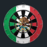 Flagge der multi Ring-Kunst Mexikos Dartscheibe<br><div class="desc">Ein fantastischer Dartboard für den Liebhaber der coolen Dartboards und der mexikanischen Kultur. Kennzeichnet eine künstlerische Version der mexikanischen Flagge,  die vorstehend mit einzigartigen Pfeilschlitz-Silhouetten angezeigt wird. Perfekt als einzigartige Kunstanzeige oder für einzigartige Spiele. Völlig kundengerecht Namen,  Bilder und mehr oder Kauf addieren,  wie ist. Genießen Sie!</div>