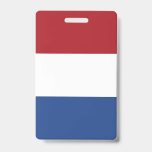 Flagge der Niederlande Ausweis