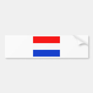 Flagge der Niederlande Autoaufkleber