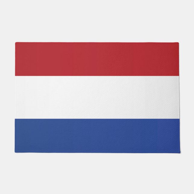 Flagge der Niederlande Fußmatte (Vorderseite)