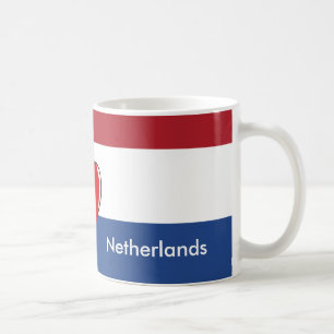 Flagge der Niederlande Kaffeetasse