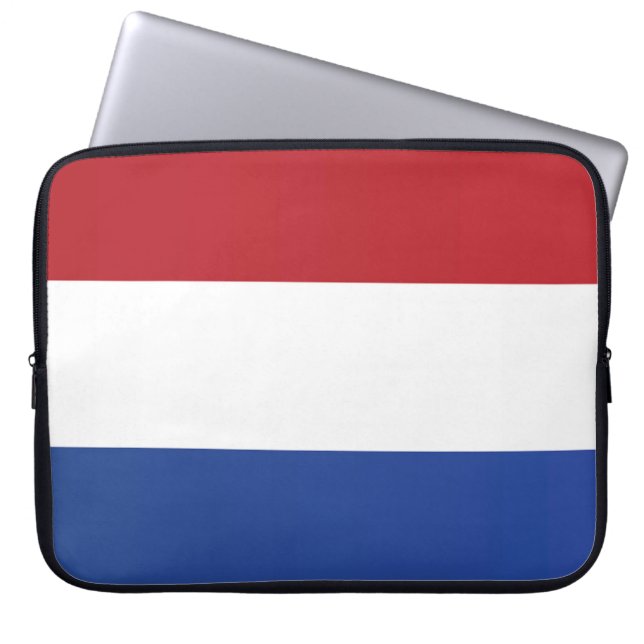 Flagge der Niederlande Laptopschutzhülle (Vorderseite)