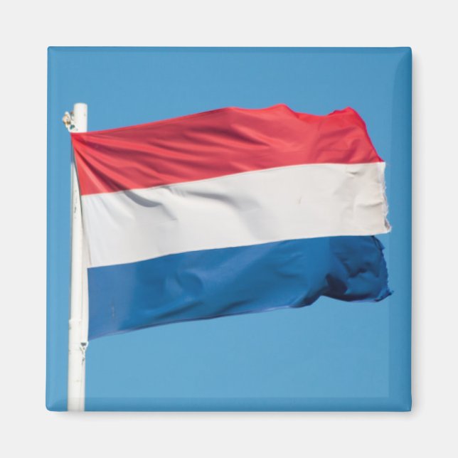Flagge der Niederlande Magnet (Vorne)