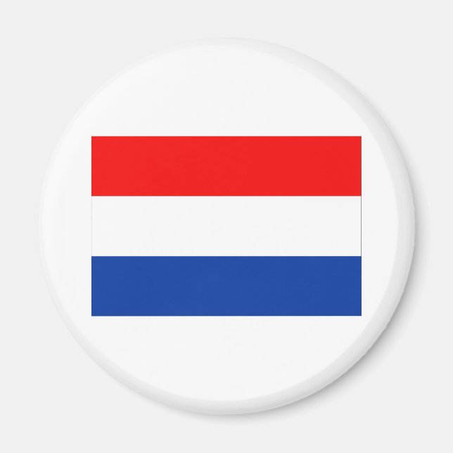 Flagge der Niederlande Magnet (Vorne)