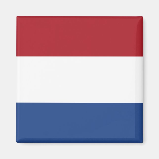 Flagge der Niederlande Magnet (Vorne)