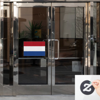 Flagge der Niederlande passgenau geschnitten Fensteraufkleber
