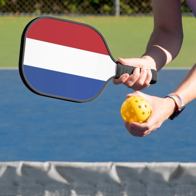Flagge der Niederlande Pickleball Schläger (InSitu)