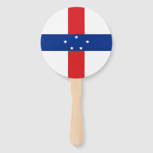 Flagge der Niederländischen Antillen Fächer