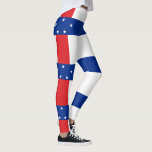 Flagge der Niederländischen Antillen Leggings