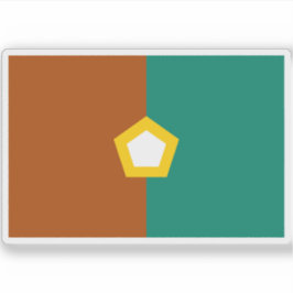 Flagge der Ninilchik-Völker, USA Aufkleber