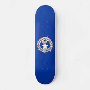 Flagge der Nördlichen Marianen Skateboard