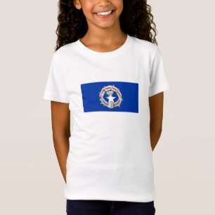 Flagge der Nördlichen Marianen T-Shirt