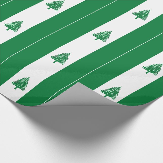 Flagge der Norfolk Geschenkpapier (Ecke)