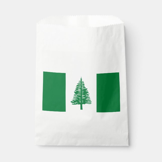 Flagge der Norfolk Geschenktütchen (Vorderseite)