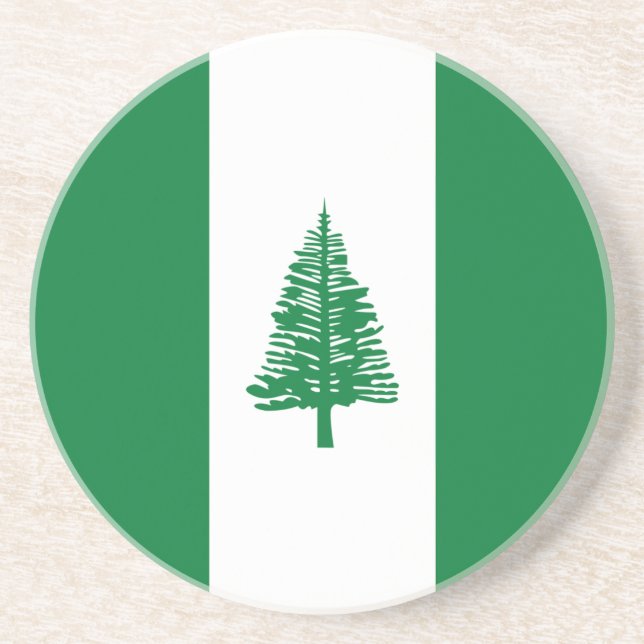 Flagge der Norfolk Getränkeuntersetzer (Vorne)