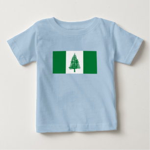 Flagge der Norfolk-Insel Baby T-shirt