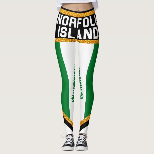 Flagge der Norfolk Leggings (Vorderseite)