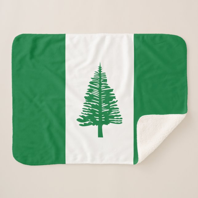 Flagge der Norfolk Sherpadecke (Vorderseite (Horizontal))
