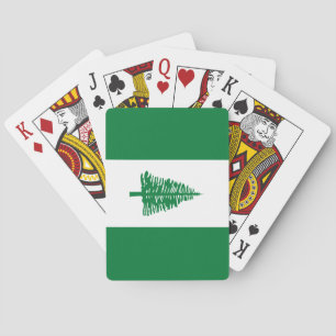 Flagge der Norfolkinsel Spielkarten