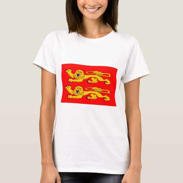 Flagge der Normandie T-Shirt (Vorderseite)