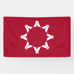 Flagge der Oglala Lakota Sioux Banner