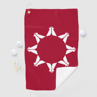 Flagge der Oglala Lakota Sioux Golfhandtuch