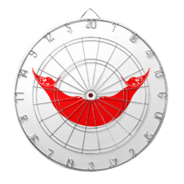 Flagge der Osterinsel (Rapa Nui) Dartscheibe