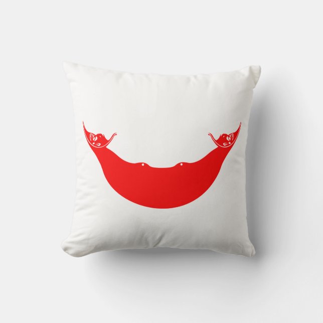 Flagge der Osterinsel (Rapa Nui) Kissen (Vorderseite)