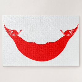 Flagge der Osterinsel (Rapa Nui) Puzzle