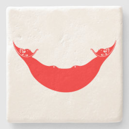 Flagge der Osterinsel (Rapa Nui) Steinuntersetzer