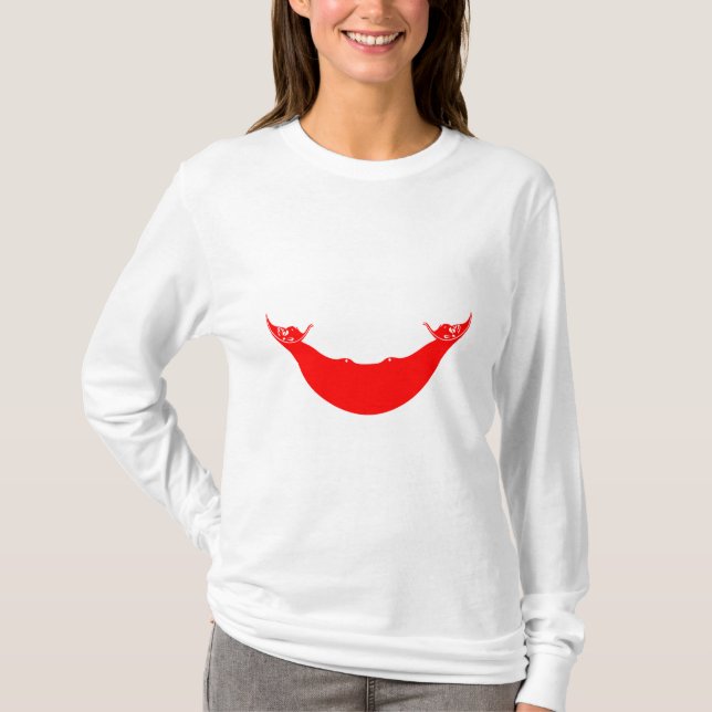 Flagge der Osterinsel (Rapa Nui) T-Shirt (Vorderseite)