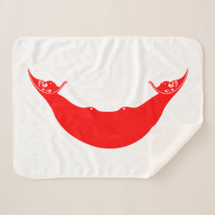 Flagge der Osterinsel Sherpadecke