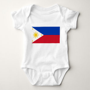 Flagge der Philippinen Baby Strampler