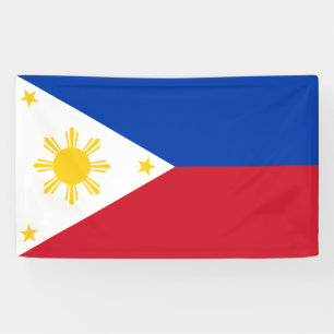 Flagge der Philippinen Banner