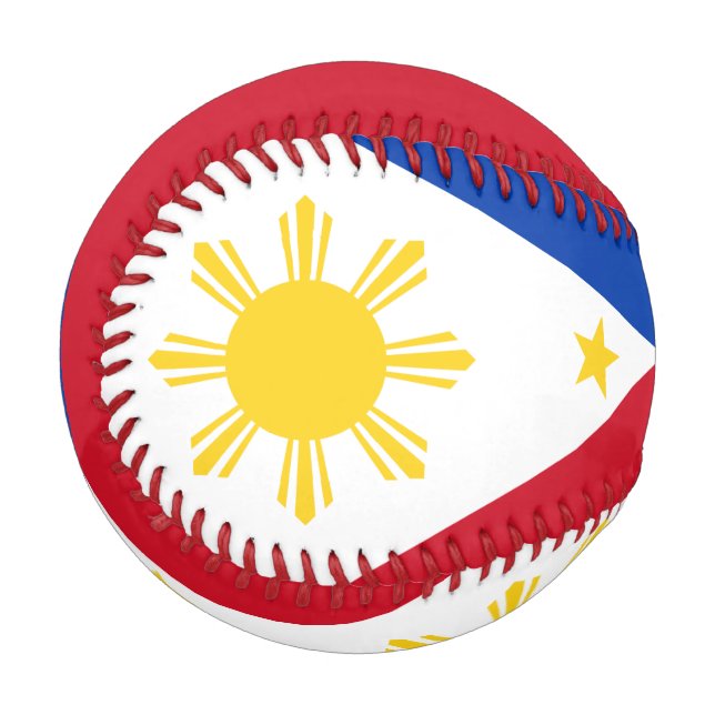 Flagge der Philippinen Baseball (Vorderseite Links)