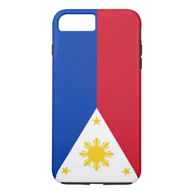 Flagge der Philippinen Case-Mate iPhone Hülle (Rückseite)