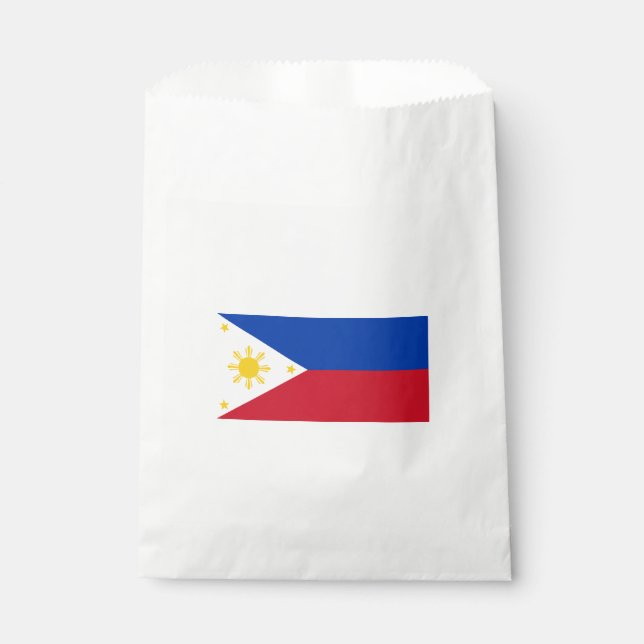 Flagge der Philippinen Geschenktütchen (Vorderseite)