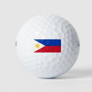 Flagge der Philippinen Golfball