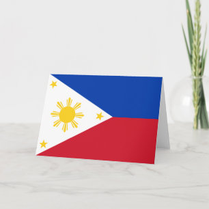 Flagge der Philippinen Karte