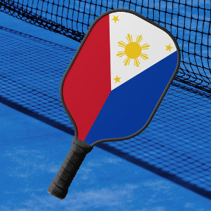 Flagge der Philippinen Pinoy Pride Filipino Pickleball Schläger