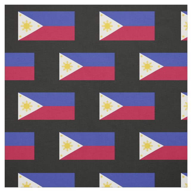 Flagge der Philippinen Stoff (Muster)