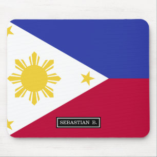 Flagge der Phillipinen Mousepad