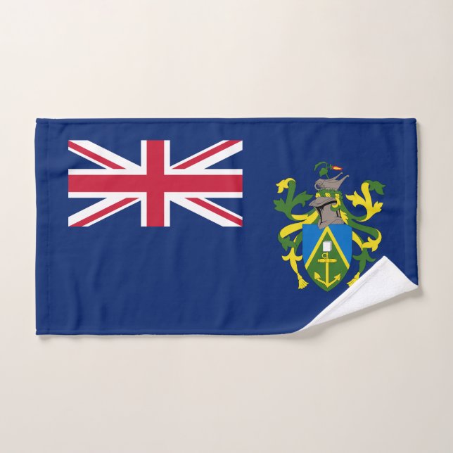 Flagge der Pitcairn-Inseln Badhandtuch Set (Handtuch)