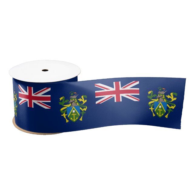Flagge der Pitcairn-Inseln Satinband (Spule)