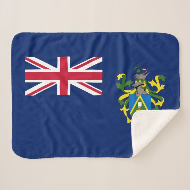Flagge der Pitcairn-Inseln Sherpadecke (Vorderseite (Horizontal))