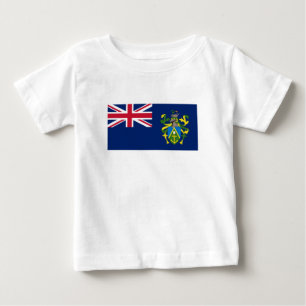 Flagge der Pitcairninseln Baby T-shirt