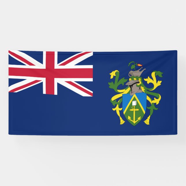 Flagge der Pitcairninseln Banner (Horizontal)