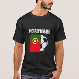 Flagge der portugiesischen Fußballmannschaft T-Shirt