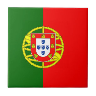 Flagge der portugiesischen Keramik Tile Fliese